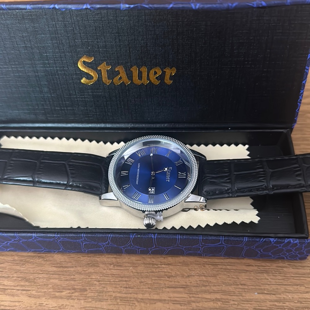 BRAND NEW men’s Stauer watch